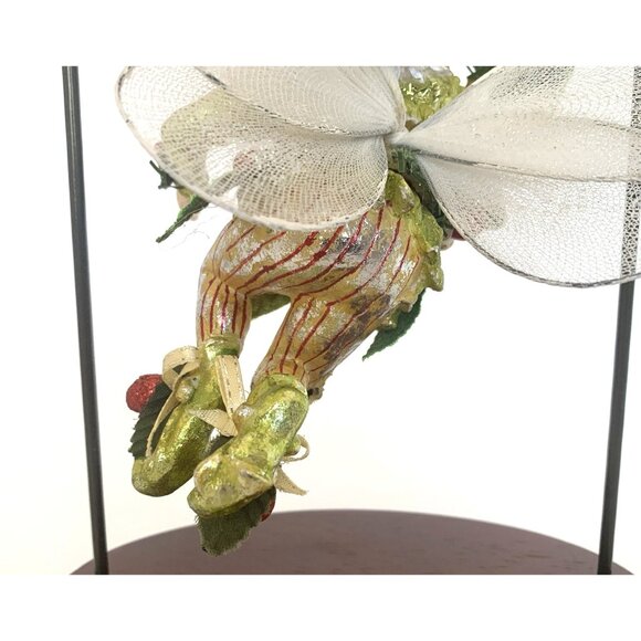 Mark Roberts Hanging Mistletoe and Holly Fairy Christmas Ornament Ltd Ed 7" Tall - Picture 8 of 13